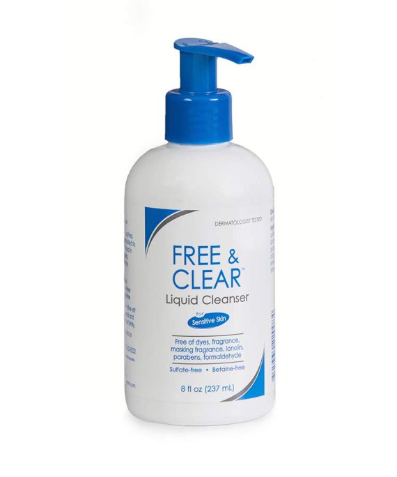 Clear Liquid Cleanser For Sensitive Skin