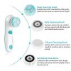 Facial Cleansing Spin Brush Set with 4 Exfoliation Brush Heads