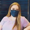 Cloth Face Mask with Filter Black/Navy/Gray