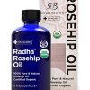 Face Radha Beauty Rosehip Oil USDA Certified Organic