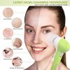 Facial Cleansing Brush PIXNOR Waterproof Spin Brush with 7 Brush Heads – Deep Cleansing & Blackhead Removal