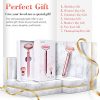 Vibrating Jade Roller for Face - 2 in 1 Electric Face Roller Massager