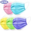 Face Mask, 50 Pack masks, Disposable Face Masks