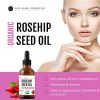 Rosehip Seed Oil by Kate Blanc. USDA Certified Organic