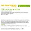 Goldfaden MD Doctor's Body Scrub