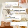 Rice Daily Scrub Foam Micro Fine Rice Bran Facial Scrub Foaming