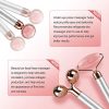 Face Massager Jade Roller Vibrating Facial Roller