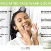 Natural Face Exfoliator for All Skin Types