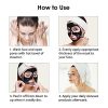 Activated Charcoal Blackhead Remover Mask - Deep Cleansing Facial Mask with Brush