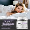 Pure Biology Premium Night Cream - Advanced Anti-Aging Face Moisturizer with Retinol, Hyaluronic Acid, and Syn-Coll for Wrinkles, Eyes & Neck, 48-Hour Hydration
