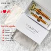 2 in 1 Face Massager Roller 24k Facial Golden Pulse