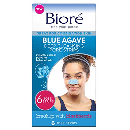 Blue Agave Pore Strips Blackhead Removal and Pore Unclogging,