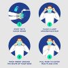 Blue Disposable Face Masks for Adults & Kids