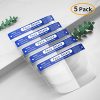 Clear Visor Plastic Reusable Anti-Fog Design