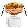 Thanksgiving Day Face Visor Unisex Washable