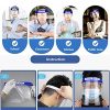 Clear Visor Plastic Reusable Anti-Fog Design