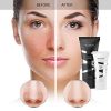 Purify Your Skin with Black Charcoal Mask Blackhead Remover Duo - Activated Bamboo Charcoal Face Peel Off Mask and Soothing Face Care Gel Set