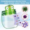 10-Pack Kids Face Shields - Cute Designs for Outdoor Fun - Reusable, Washable, and Transparent for School and Park Adventures
