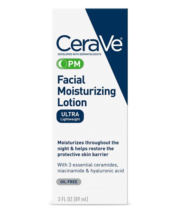 CeraVe PM Facial Moisturizing Lotion