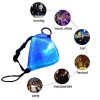 LED Light up Face Mask USB Rechargeable Glowing