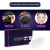 50PCS Disposable Face Shields - Clear Visors for Hair Cutting, Showers, and Salon Services - Eye Protection for Makeup and Eyelash Extensions