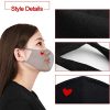Cute Heart Face Protection Cotton Dustproof Mouth Protection