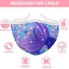 Unicorn Kids Face Mask with Adjustable Ear Loops