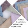 Ultra Soft Microfiber Facial Cleansing Towel 6 Pack - Ideal for Makeup Removal and Face Cleaning