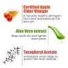 Reveal Radiant Skin with WOW Apple Cider Vinegar Face Wash – Exfoliating Cleanser with Silicone Brush