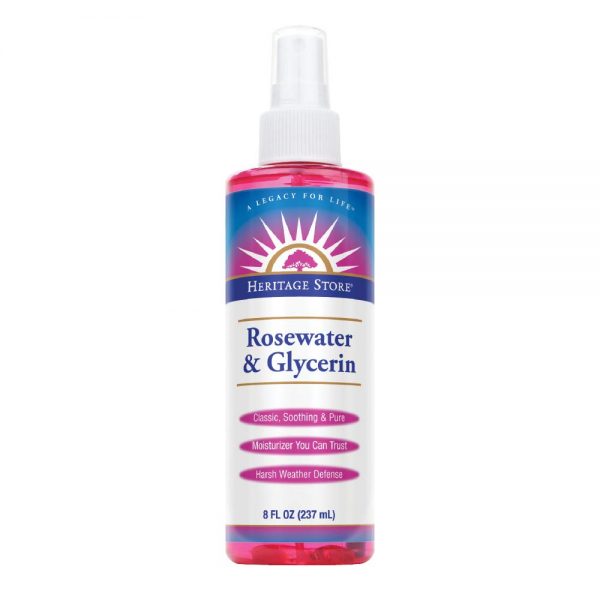 Mist for Skin Heritage Store Rosewater & Glycerin