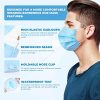 2000 PCS Bulk Blue Disposable Face Masks