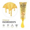 Illuminate Your Skin with AZURE 24K Gold Luxury Firming Peel Off Mask – Lifting, Revitalizing, and Blackhead Removing Magic from Korea - 150 mL