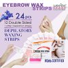 Eyebrow Hair Removal Traveling Wax Strips