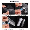 Reusable Transparent Face Visor with Wearing Glasses