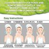 Face Wash Cloth Wipes Away Facial Dirt and Oil