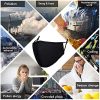 Cloth Face Mask Washable Reusable Black, Gray, Burgundy