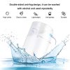 Reusable Transparent Face Visor with Wearing Glasses