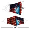 Fashion Cotton Face Mask Reusable Washable Breathable