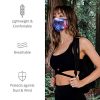 Rainbow Tie Dye Cloth Face Mask