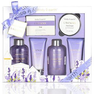 Body & Earth Spa Set with Lavender Scent