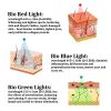 5-in-1 LED Light Therapy & Ultrasonic Facial Cleanser - Acne & Wrinkle Treatment, Ion Face Massager, Skin Lightening, Anti-Aging, Skin Rejuvenation, USB Rechargeable