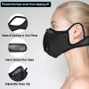 reathable Face Mask with Valves Ventilated