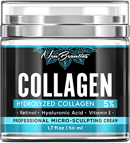 Men Collagen + Retinol Face Moisturizer - Made in USA
