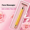 2 in 1 Face Massager Roller 24k Facial Golden Pulse