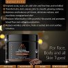 Radiant Renewal: Pure Coffee Face & Body Scrub with Moroccan Argan Oil