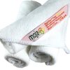 MojaWorks Microfiber Face Cloth Cleaning - Gentle, Heavy Duty, and Eco-Friendly - 3 Pack, 12" x 12" (White)