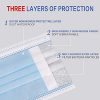 Hotodeal 50 Pcs Disposable Face Masks - 3-Layer Breathable Protection for Indoor, Outdoor, Office, and Everyday Use