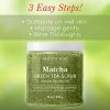 Matcha Green Tea Body Scrub | All-Natural Exfoliating Scrub for Face & Body – 10 oz