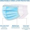 Face Mask 3-Ply Facial Cover Masks with Ear Loop