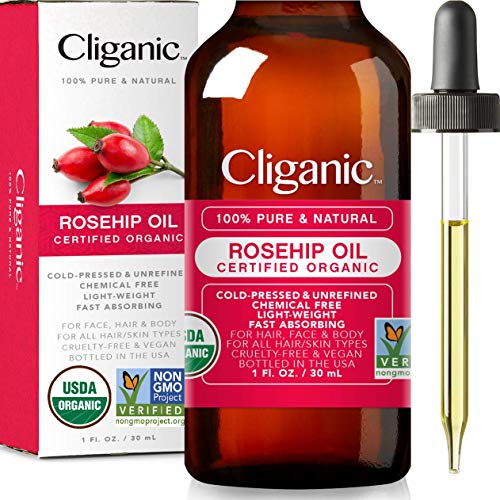 Organic Rosehip Seed Oil for Face